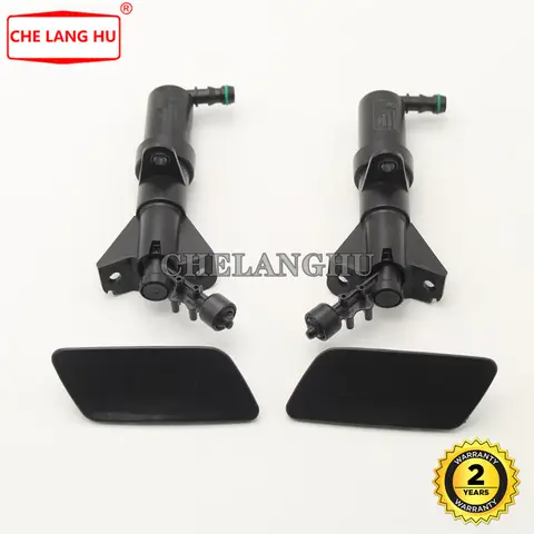 VW 파사트 CC 2008 2009 2010 2011 2012, 자동차 스타일링 프론트 헤드라이트 와셔 스프레이 노즐, 실린더 제트 및 와셔 커버 캡