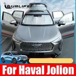 For Haval Jolion 2021 2022 2023 2024 Reflective Car Windshield Window Sun Shade Visor Shield Cover Suction Car Sunshield Curtain