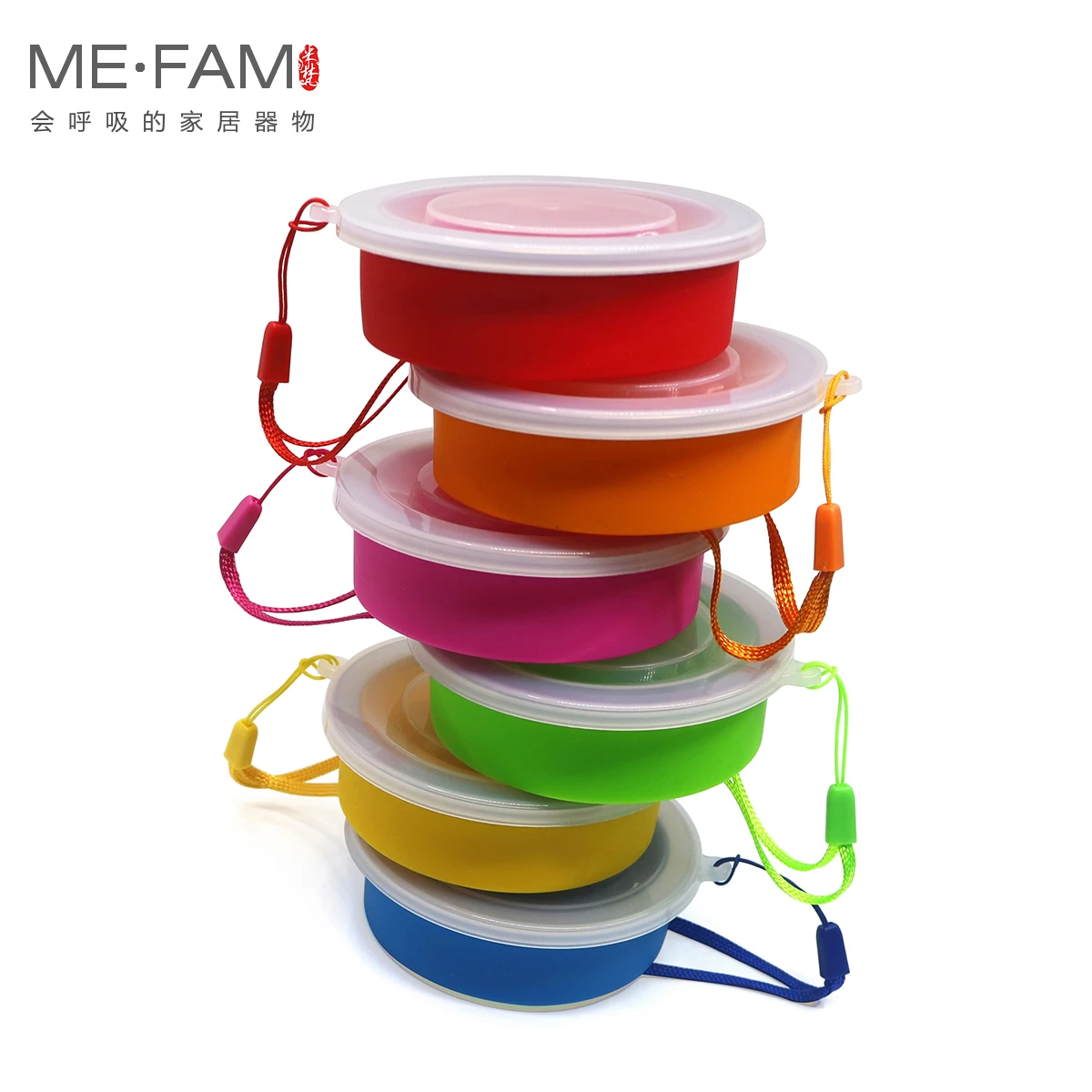 200ML Telescopic Portable Silicone Folding Travel Cup With Dust Cover Collapsible Camping Drink Coffee Cups Children Water Copa