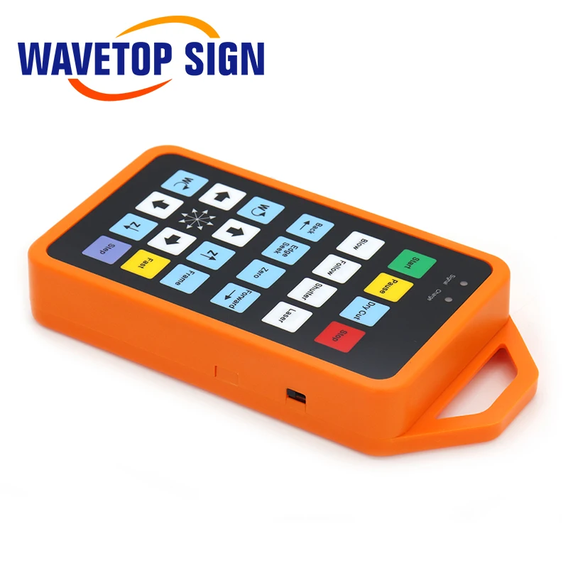 WaveTopSign نظام التحكم في آلة الليزر الألياف OEM صندوق المقبض اللاسلكي لصديق FSCUT FSCUT2000C CypCut BCS100 BMC1604