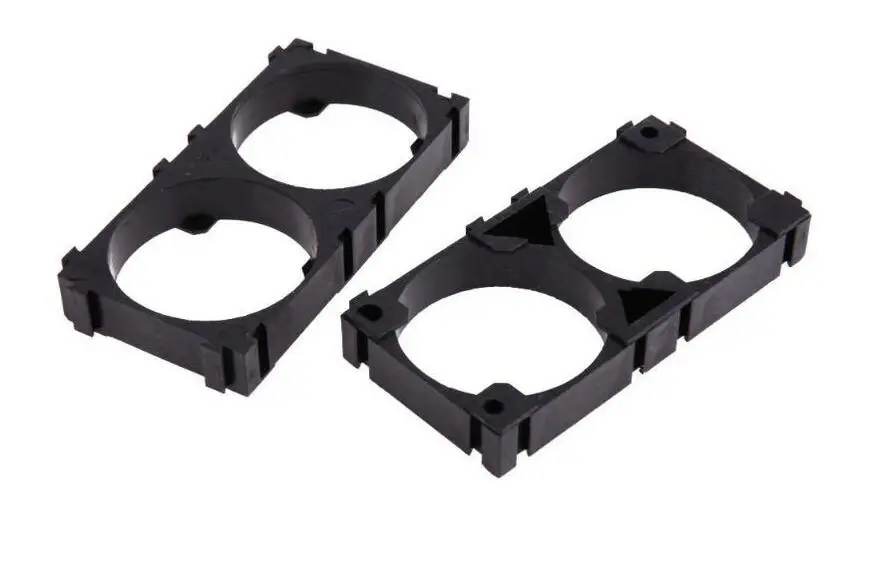 10pcs/lot MasterFire 2x 32650 Lithium Battery Triple Cell Holder Anti Vibration Plastic Bracket For 32650 Batteries Storage Box