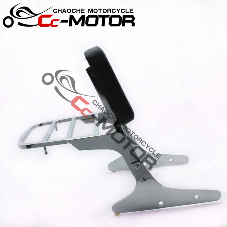 Motorcycle modification accessories For Honda 400 Steed400 VLX400 Motorcycle backrest cushion Rear shelf / rear wing