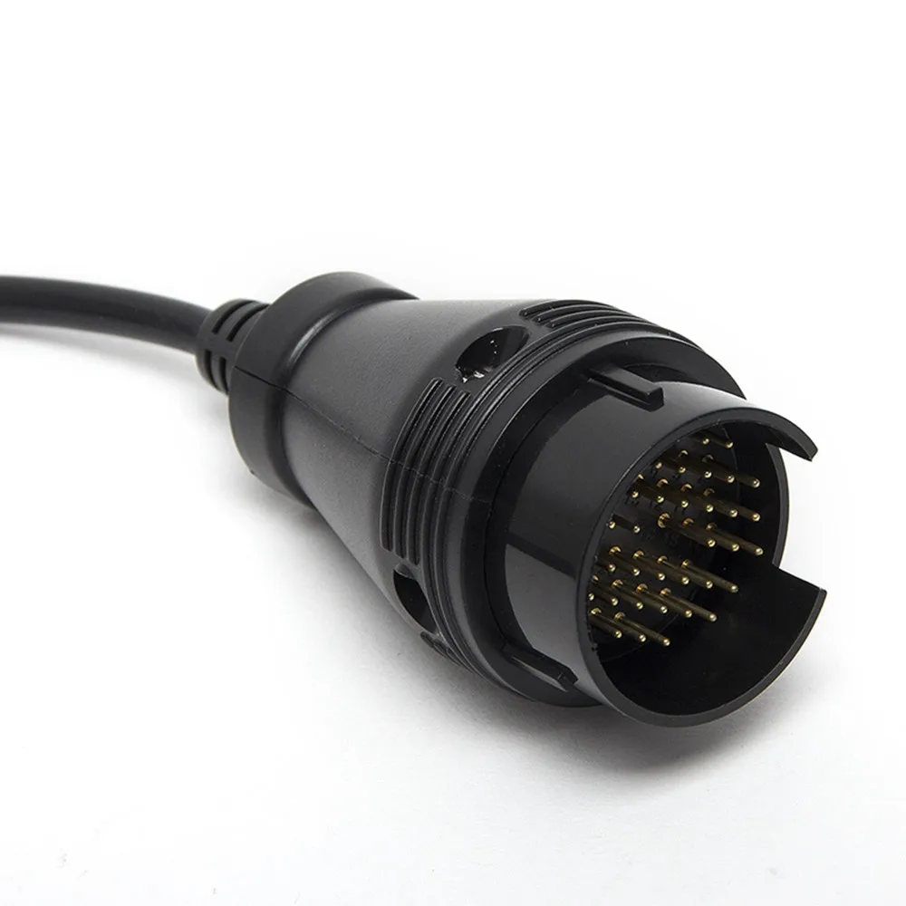 Truck Diagnostic For Iveco 38Pin to 16Pin Cable Connector For Iveco 38 Pin Truck Heavy Duty OBD OBD2 Extension Cable Adapter
