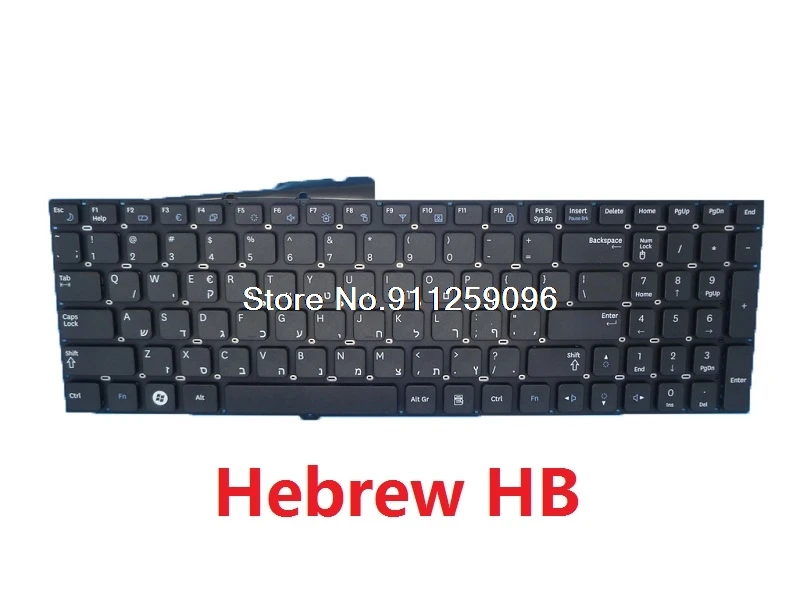 

Laptop Keyboard For Samsung SF510 Q530 SF511 QX510 QX511 Arabia AR Hebrew HB English US BA59-02849A BA59-02849J New