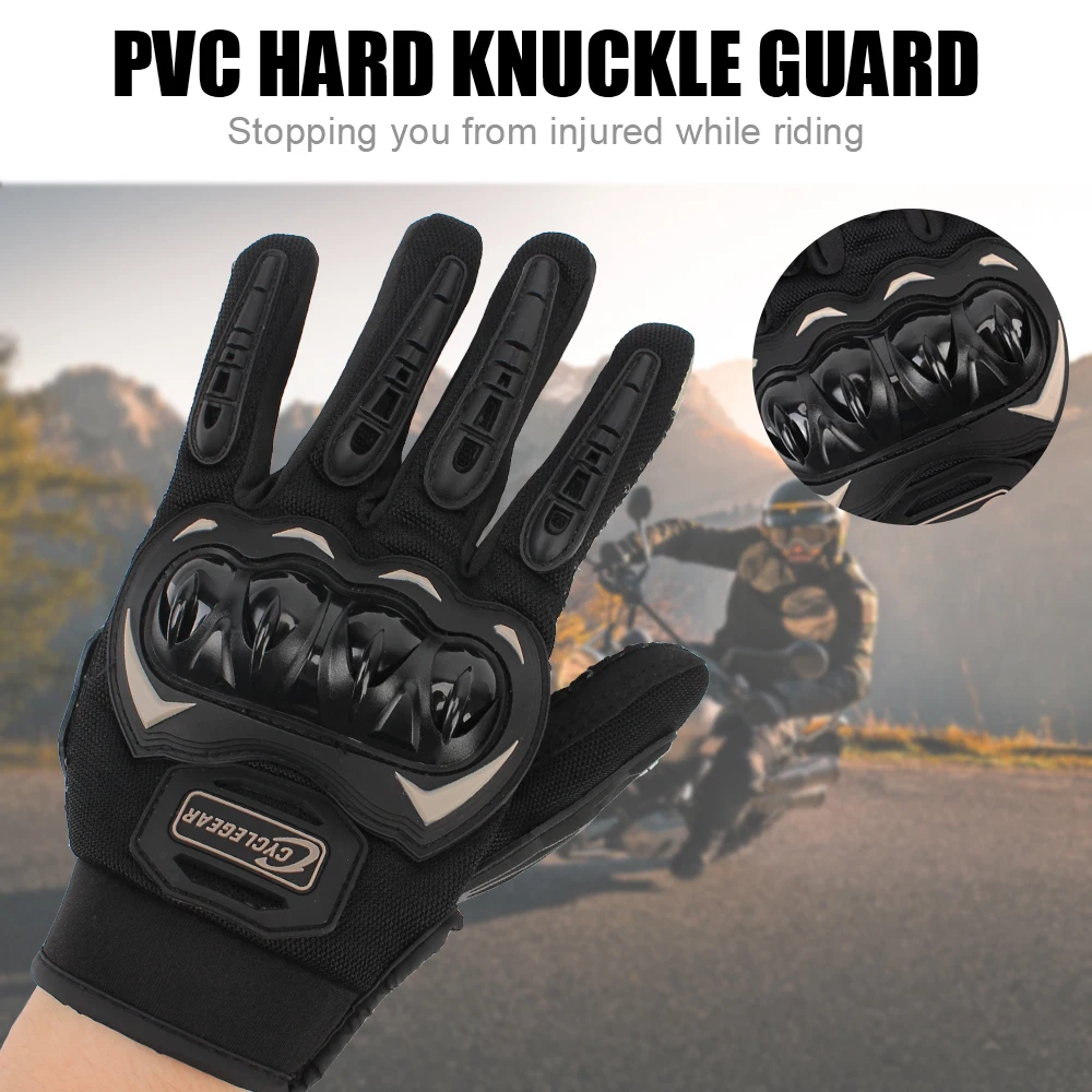 

Motorcycle Gloves Protector Racing Riding Bicycle Protective Gears PVC Touch Screen Kit Motorbike ATV Pit Dirt Bike Accessories