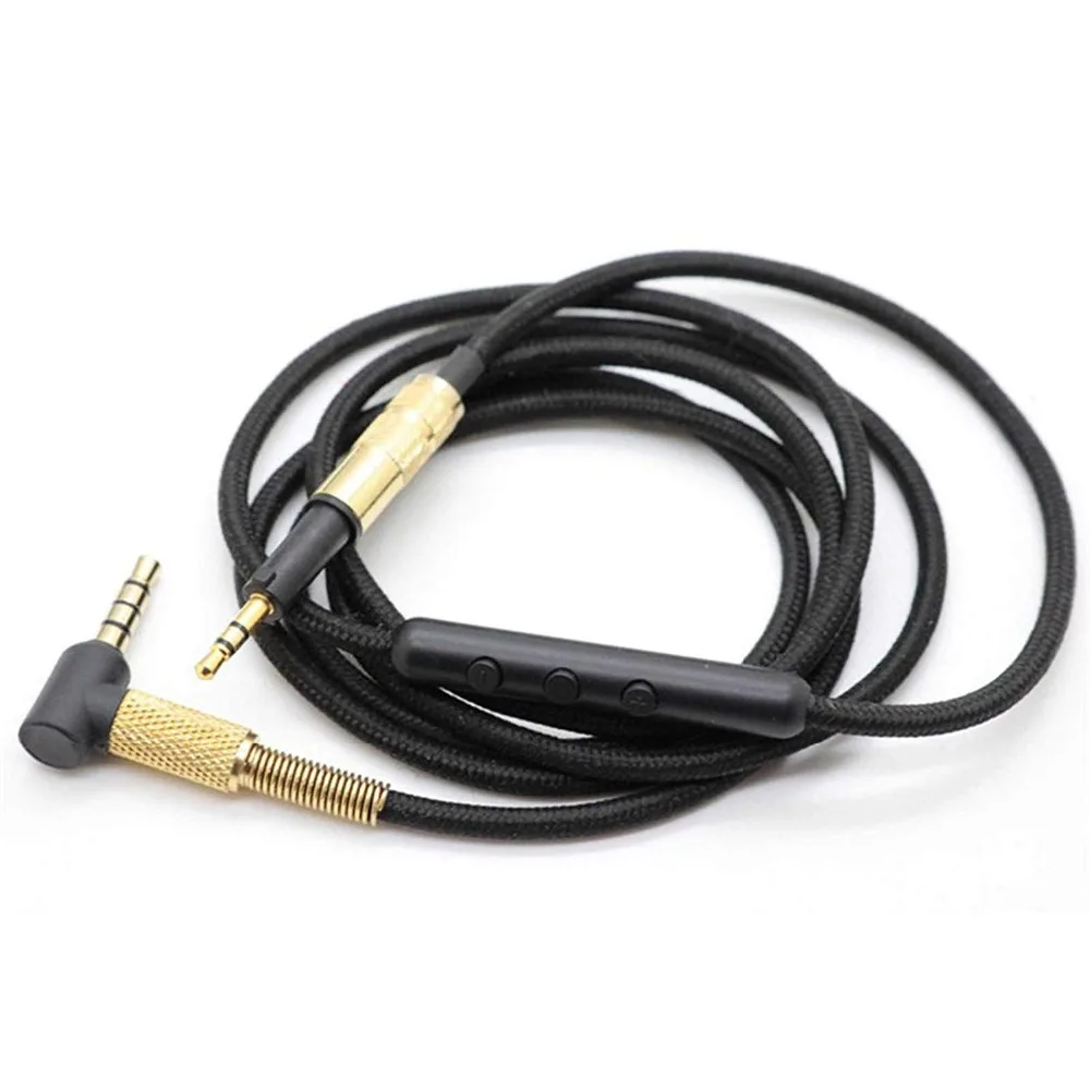 OFC ترقية استبدال كابل مضفر من النايلون 2.5 مللي متر تمديد الحبل ل AKG K450 K451 K452 K480 Q460 سماعات الرأس