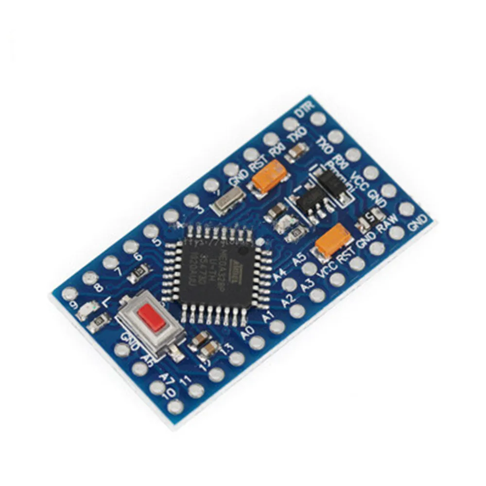1PCS Pro mini Atmega328 Pro Mini 328 Mini ATMEGA328P 3.3V 8MHz 5V 16Mhz for Arduino Compatible Nano CP2102 FT232RL