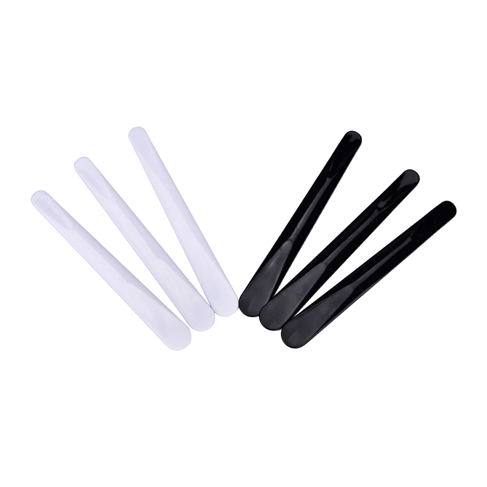 10Pcs DIY Facial Mask Length 10.8CM Cosmetic Spatula Plastic Mixing Spatulas Spoon Stick Makeup Tools