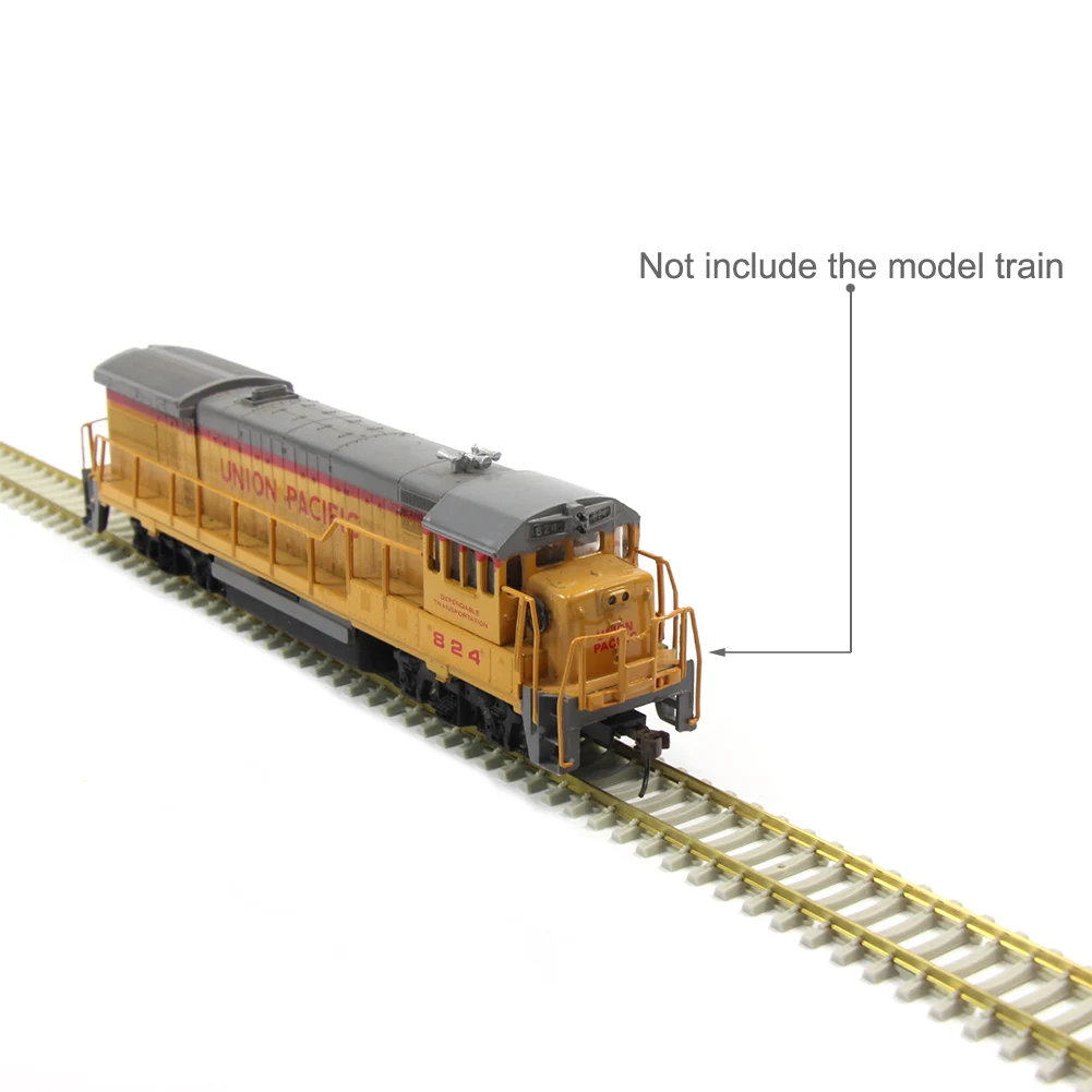 Ho escala 1:87 trilho flexível, 50cm, 5pcs, flexível, de latão, para o modelo ferroviário, hp17ho