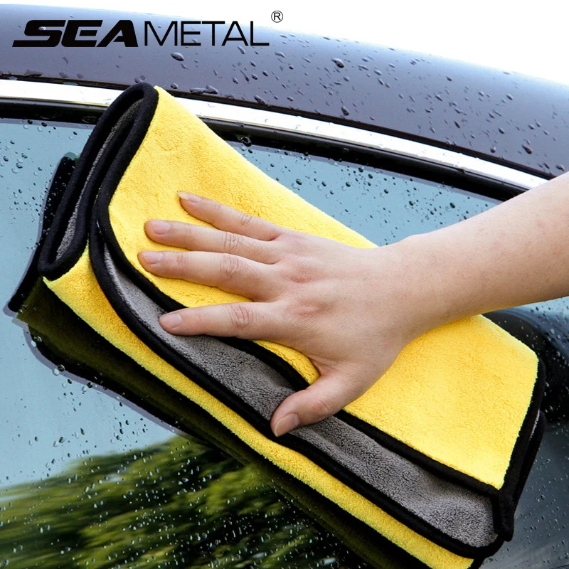 Car Care Wash Towels Microfiber Washing Drying Towel Strong Thick Plush Fiber Cleaning Cloth Detailing Wash Rags Accessories