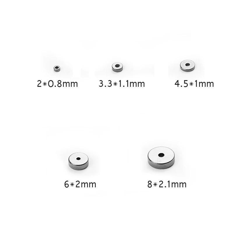BTFBES Round Spacer Beads Black Hematite Loose Bead Natural Stone for Jewelry Making 2/4/6/8mm DIY Bracelets Necklace 180pcs/lot image 4
