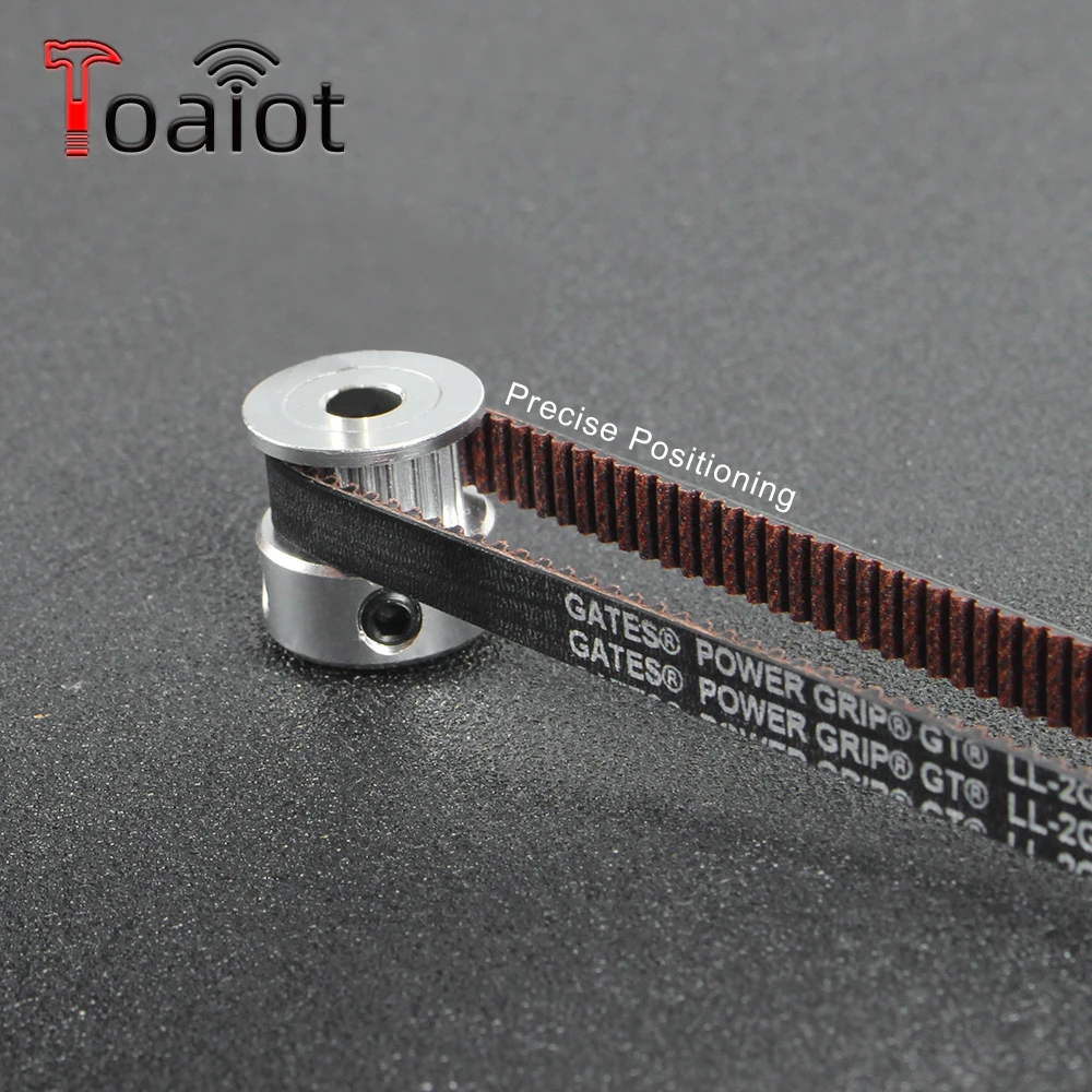 

Toaiot 2GT Belt Opened Fiberglass Rubber GT2 Timing Belt 2GT-6 L 1M 6mm For Prusa I3 MK3 MK3S Ender-3 CR10 ANET