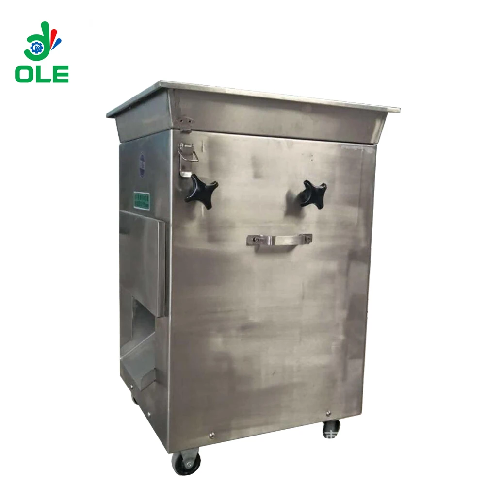 ماكينة تقطيع اللحم البقري من الفولاذ المقاوم للصدأ ماكينة تقطيع اللحم البقري التجارية الطازجة