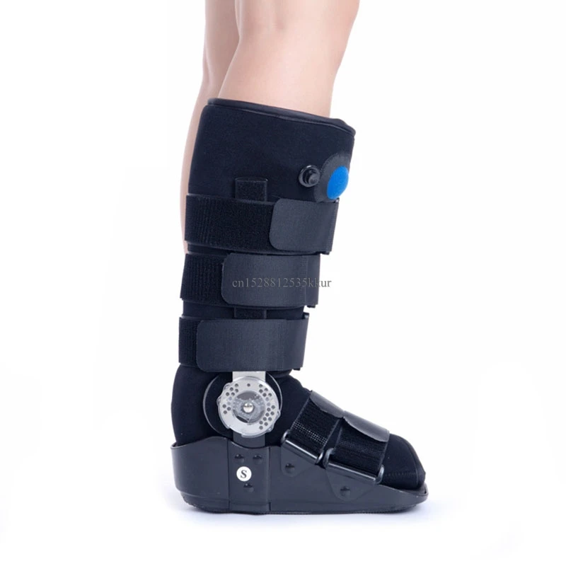 

Balloon Achilles tendon boots with adjustable angle of shoelace winch chuck protector for leg ankle sprain