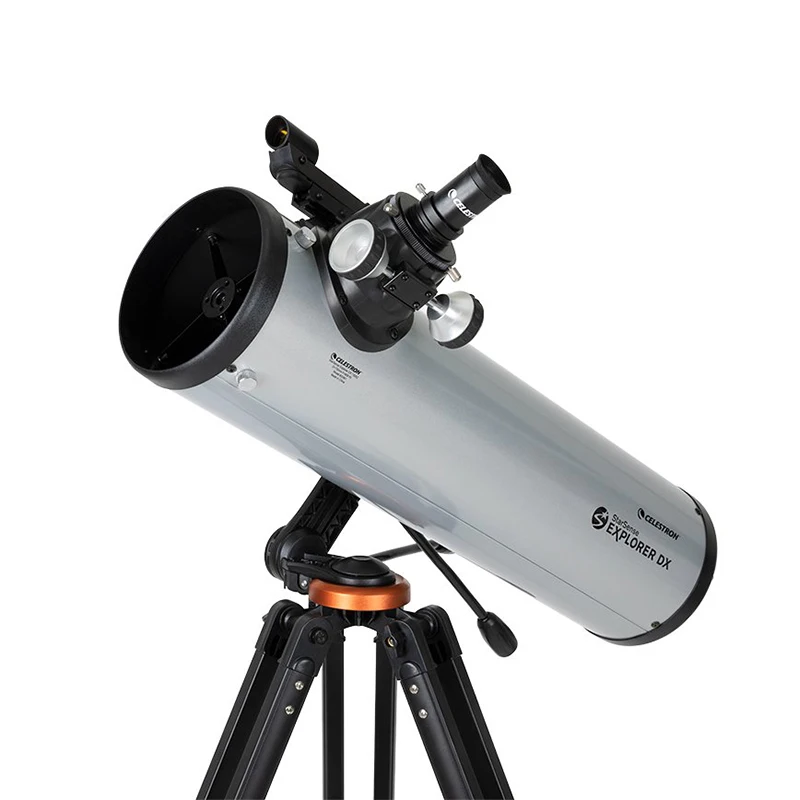 Imagem -04 - Telescópio Astronômico Celestron se Dx130az Starsense Explorer Habilitado para Smartphone com Suporte de Engrenagem Sem-fim de Eixo Duplo 130 650