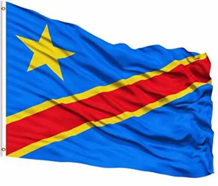 Congo flag waving on the wind Stock Flag custom hobby business history banner flag 90x150cm