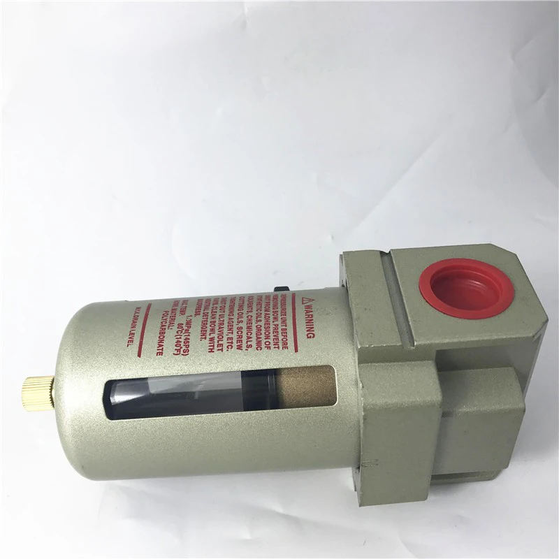 AF4000-04 G1/2 AF4000-06 G3/4 Air source processor Copper filter Air pump filter Oil and water separator With brass bullet guard