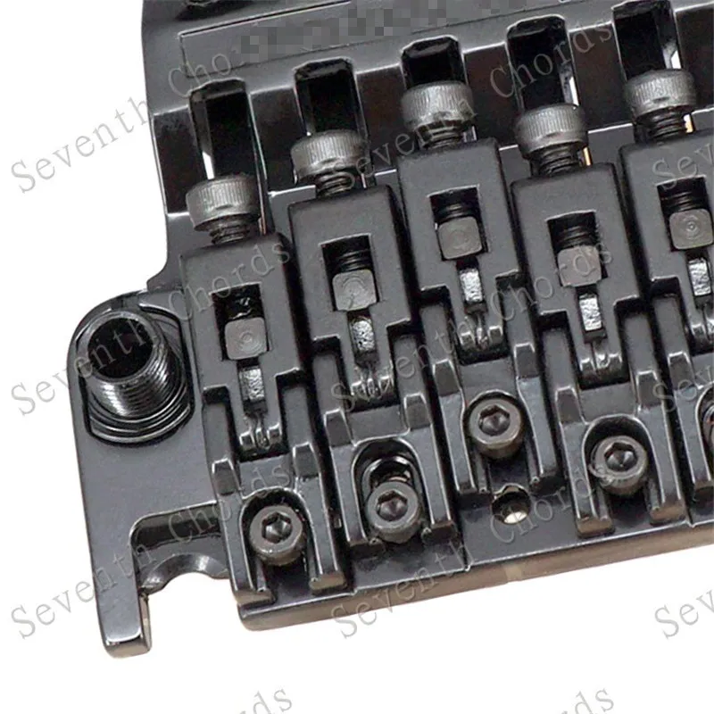 Ein Set Vintage-Tremolo-Brücke mit Doppelverriegelungssystem für E-Gitarren-Zubehörteile und Musikinstrumente – Detail 9