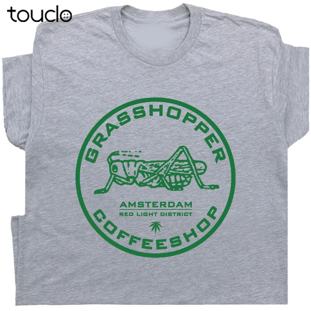 Marijuana T Shirt Amsterdam Cafe Stoner Vintage Phish Weed Beer Pub Bar Pot Leaf