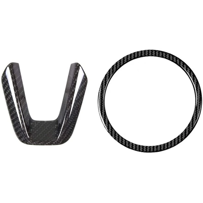 Lentejuelas embellecedoras para volante de coche, accesorio de carbono para Mazda 3, 6, Cx-4, CX5, CX9