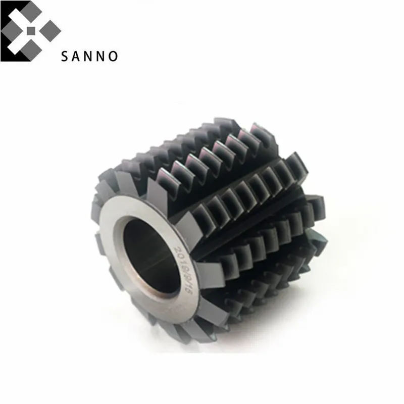 4pcs Tungsten Steel Carbide Gear Hob AA Tungsten Steel Synchronous Pulley Tooth Hobbing Cutter Customized Gear Hob