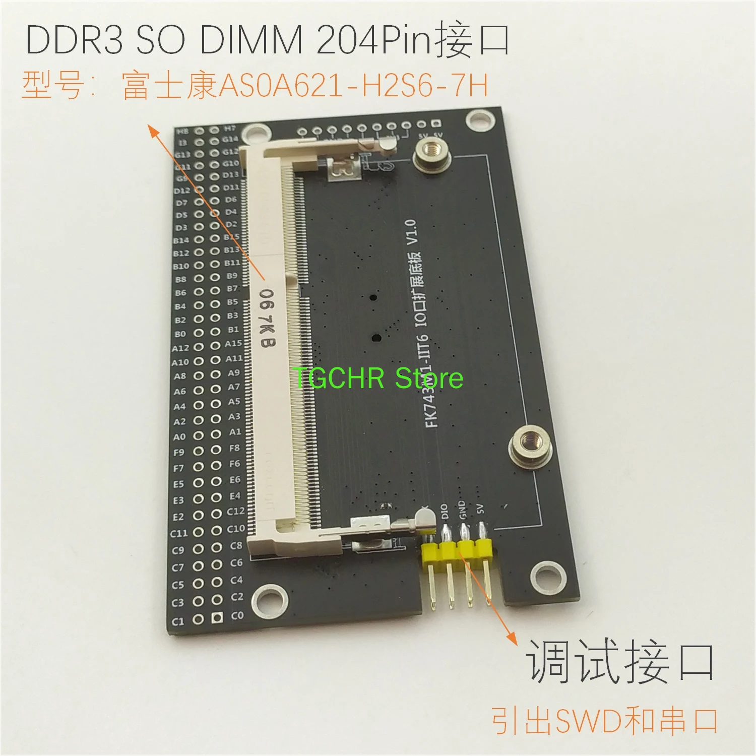 IO Port / Stm32h743 Expansion Backplane