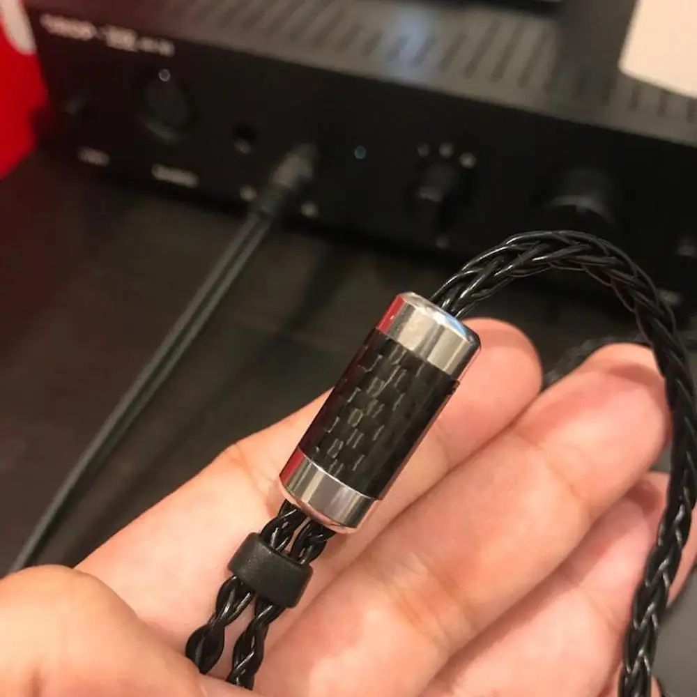 Cavo di aggiornamento per cuffie bilanciato maschio XLR a 4 pin top-hifi fai-da-te per HD600 HD650 HD525 HD545 HD565 HD580 HD6XX auricolari