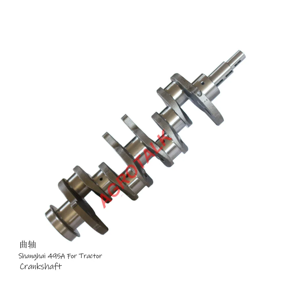 

Crankshaft for Shanghai SH504 tractor with Shanghai brand engine 495A ( not AC type ) , part number: