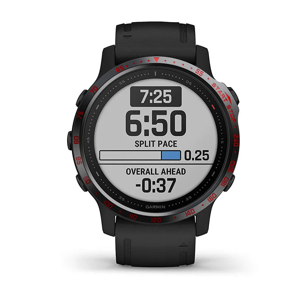 Для Garmin Fenix 6S Pro сапфировое кольцо с металлическим ободом, стильный чехол, умные часы, крышка из нержавеющей стали, защитное кольцо от царапин