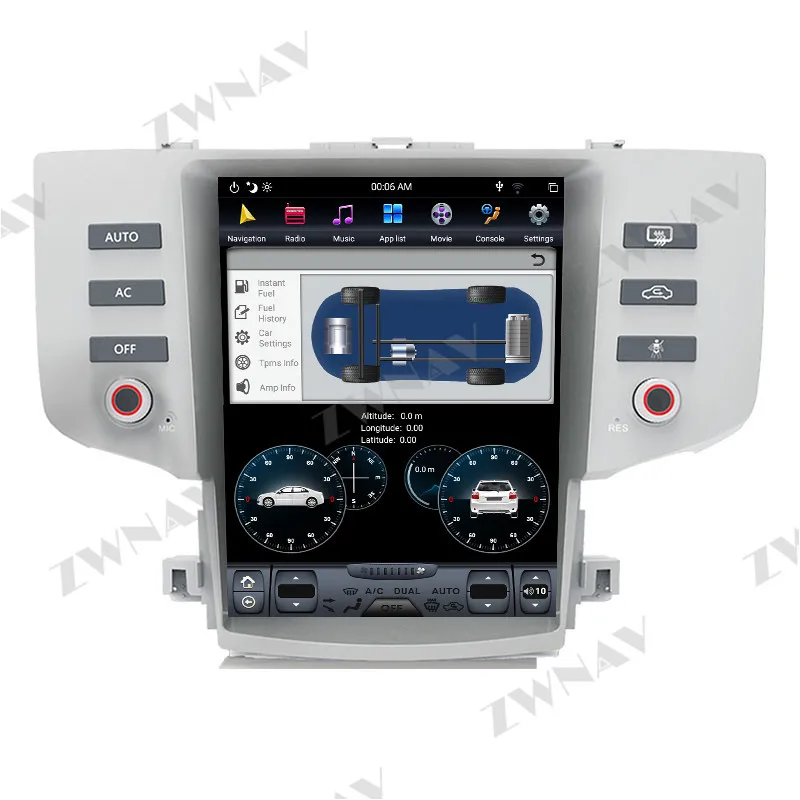 Android 11 for toyota mark x reiz 2005-2009  12.1