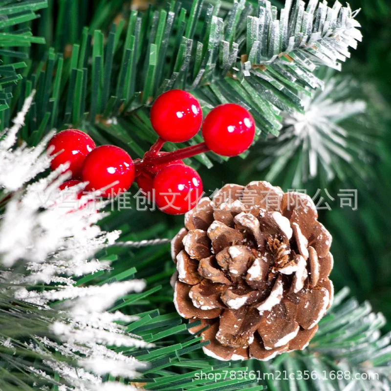 Christmas Hot Sale 2020 with Pine Cone Mixed Christmas Decoration Tree Luxury Simulation Encrypted Pine Needle Christmas Tree