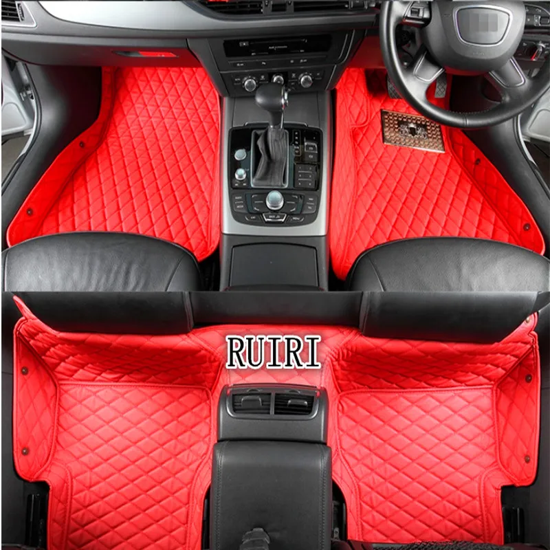 High quality! Custom special floor mats for Right Hand Drive Alfa Romeo Stelvio 2020-2017 waterproof carpets for Stelvio 2019