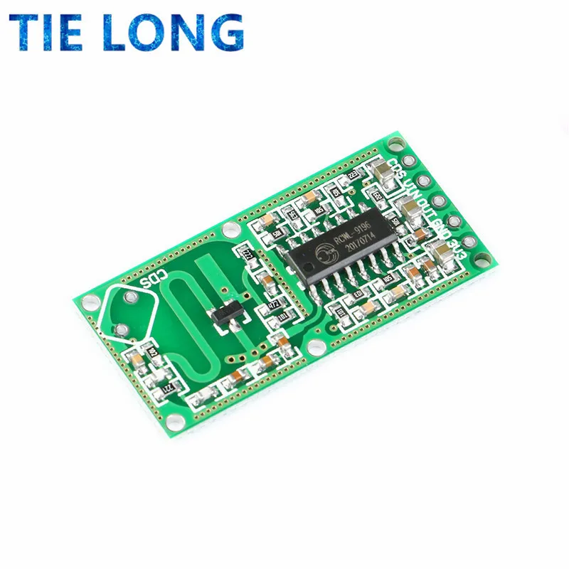 Módulo sensor de radar de micro-ondas RCWL-0516 Módulo de interruptor de indução de corpo humano Sensor inteligente