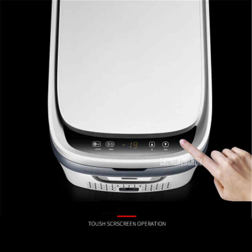 28L/38L double usage véhicule domestique Mini porte simple réfrigérateur compresseur voiture réfrigérateur écran tactile contrôle de la température