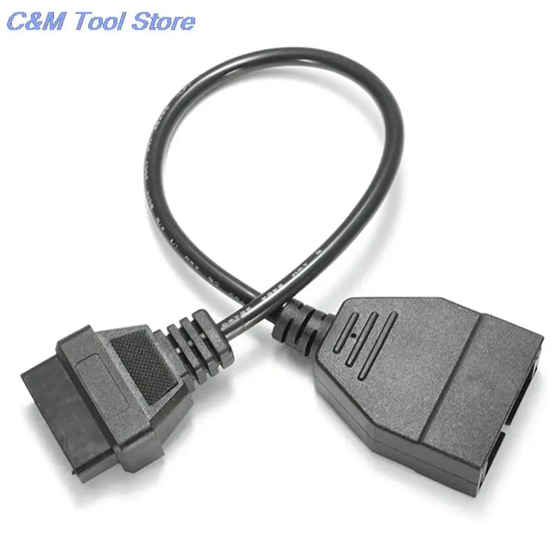 

2019 Auto Diagnostic Cable Vehicles autoscanner adapter Newest OBDII OBD 2 Connector Adapter for GM 12 Pin GM12 to 16 Pin