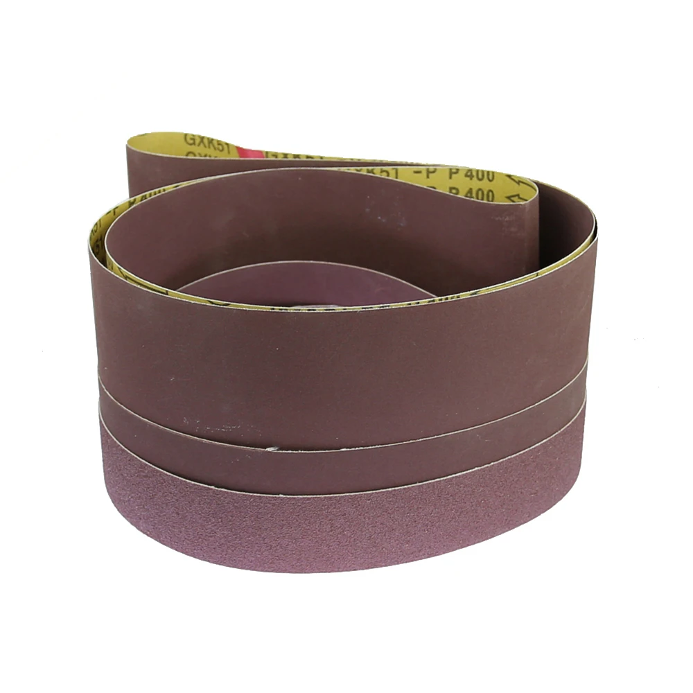 1 piece 1220 *150 /100 /75 /50 mm Abrasive Sanding Belts Wood Soft Metal Grinding