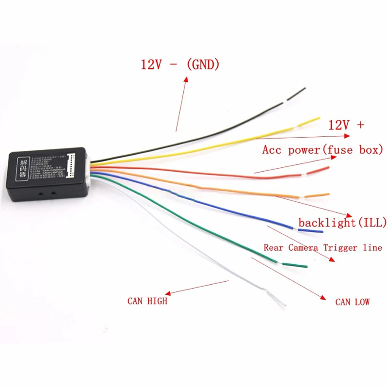 RCD330 Plus Canbus Gateway Emulator Simulator For VW Golf Jetta MK5 MK6 Passat