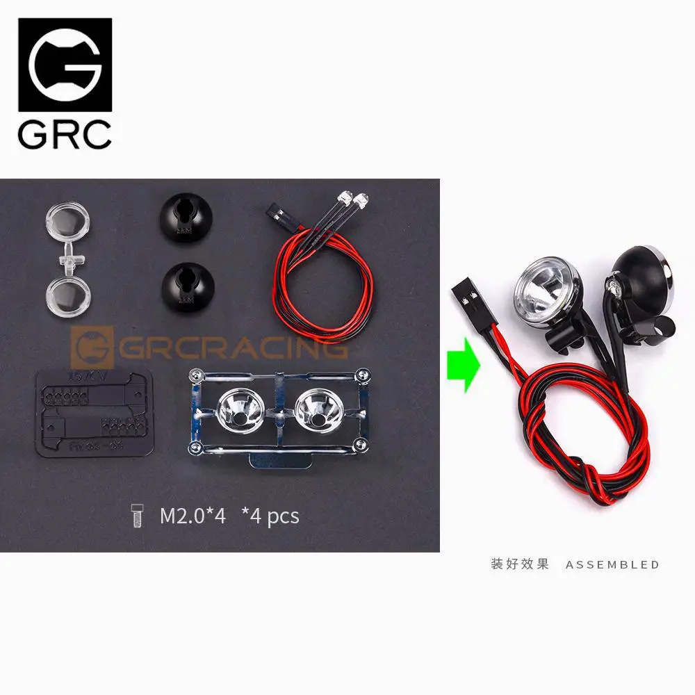 18-20mm Retro Runde Dach Licht/cross-country Suchscheinwerfer Scheinwerfer/vorne Stoßstange Scheinwerfer Für 1/10 Simulation Rc Auto Trx4 Trx6