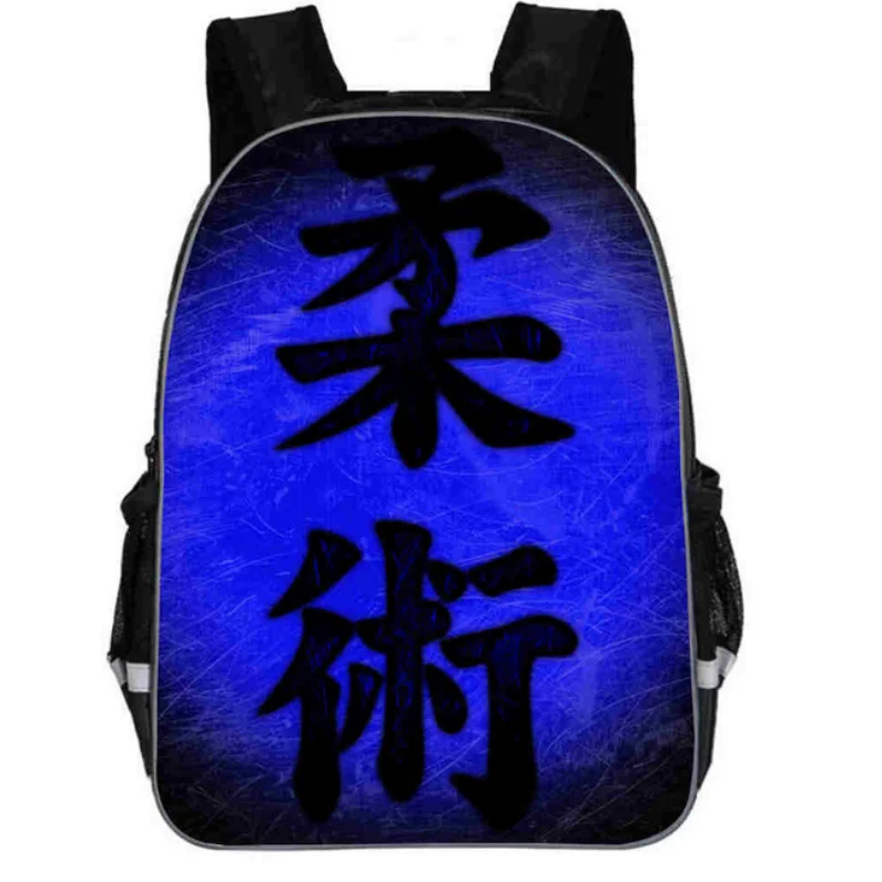 BJJ Backpack Taekwondo Brazilian Jiu-Jitsu Martial Judo School Bags Animal Women Men Boys Girls Kids Teenager Mochila Bolsa