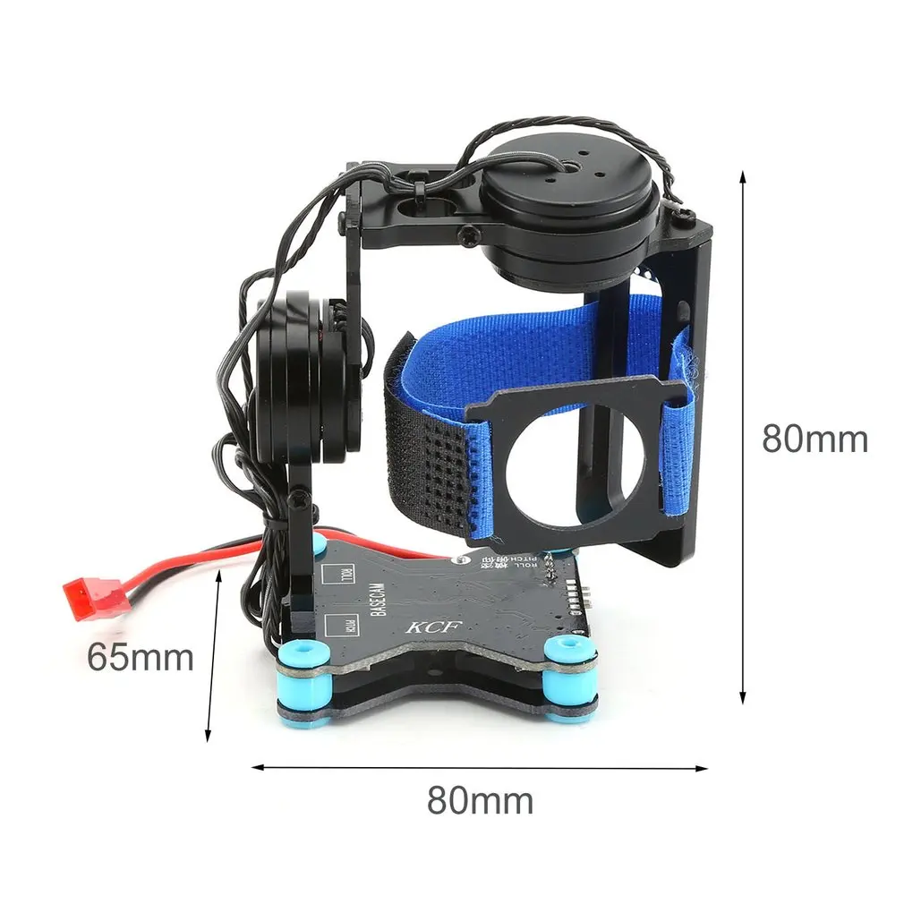 Ultralight 2-axis Mini Gimbal Kit FPV Aerial Photography PTZ 108G Metal 2206/100T Brushless GOPRO3/GOPRO4 CNC Gimbals