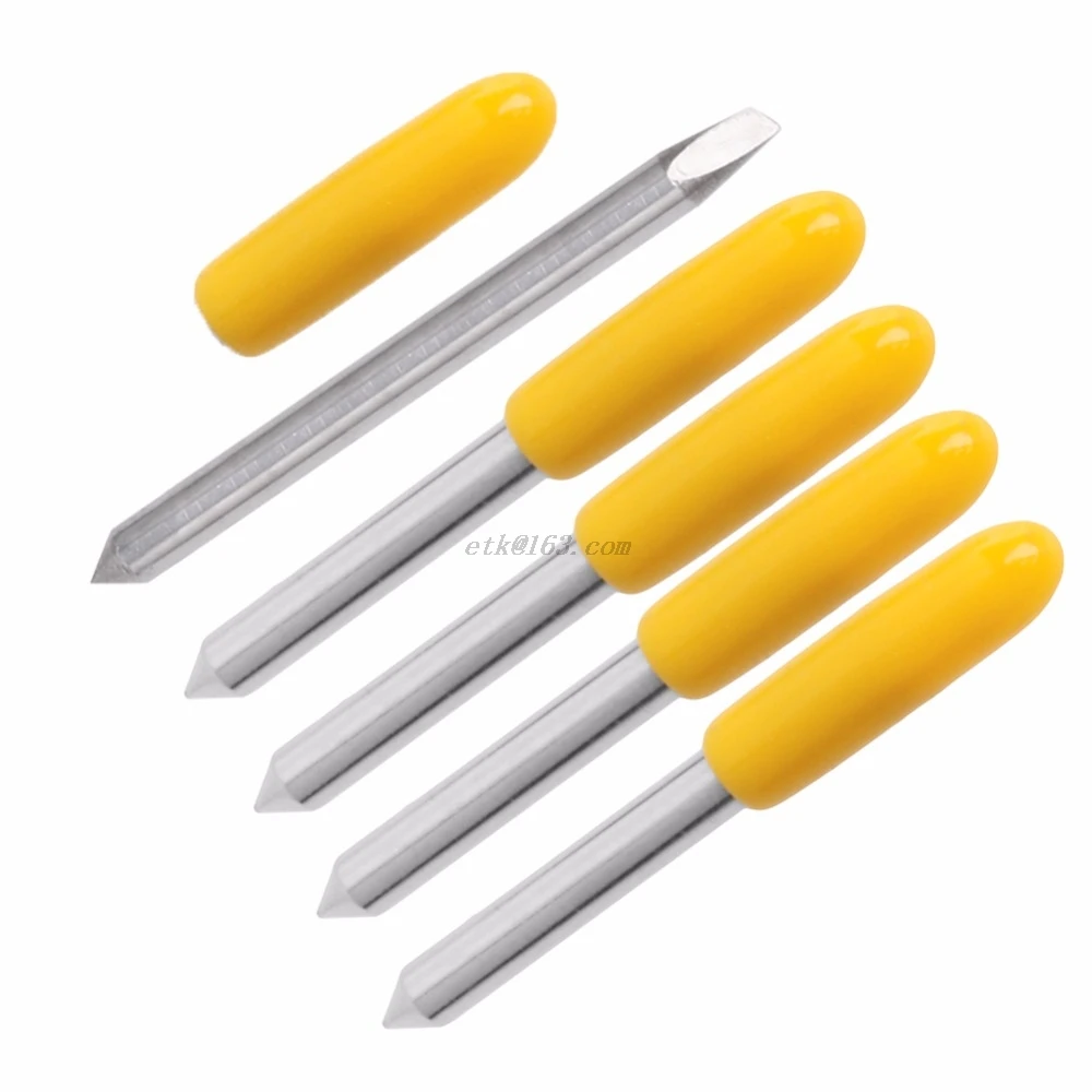 5 Stks/set 3 Size 30 Graden 45 Graden 60 Graden Blade Snijplotter Voor Mimaki Vinyl Cutter Blade G08 Rental & Dropship