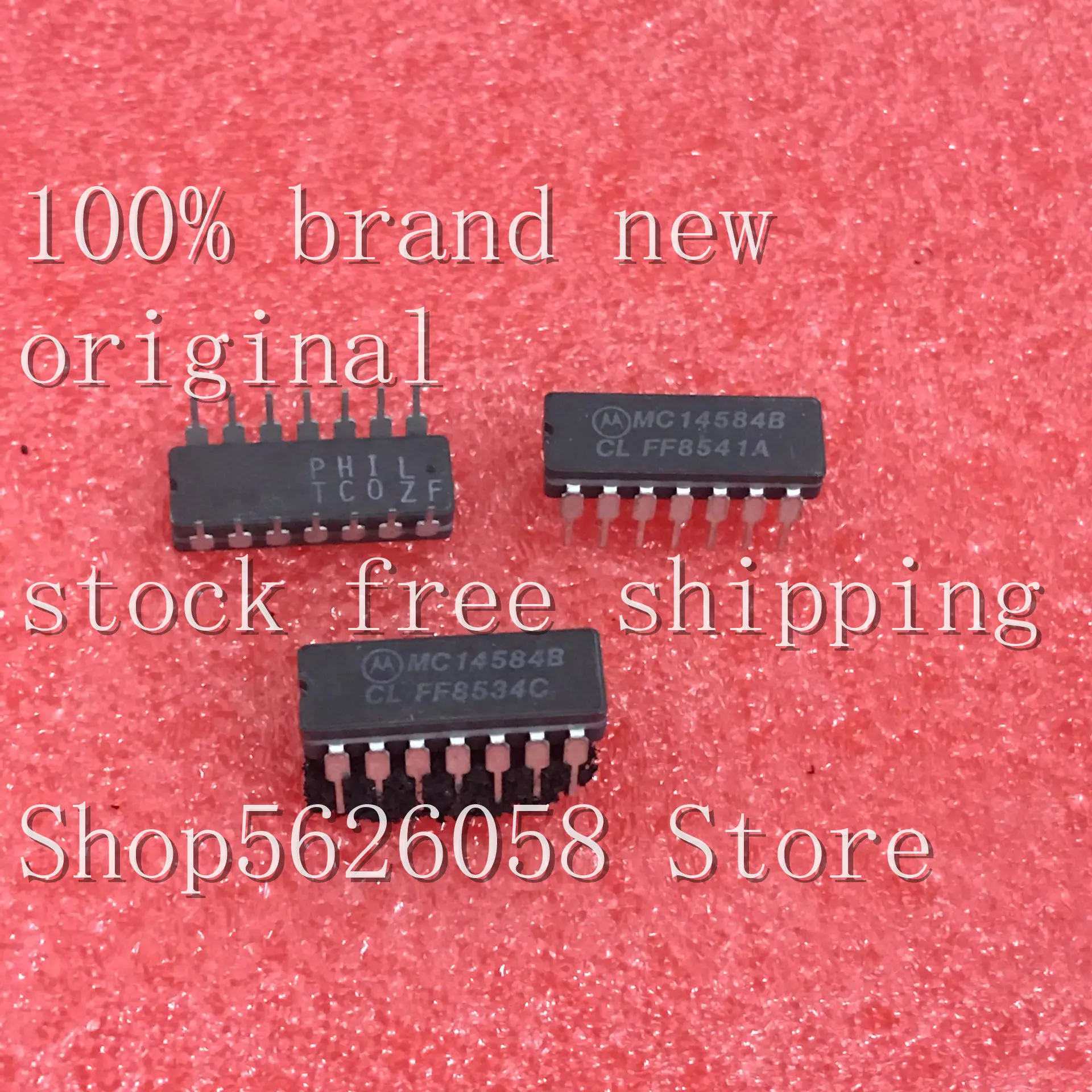 

5PCS/LOT MC14584BCP MC14584B DIP 100% new original freeshipping