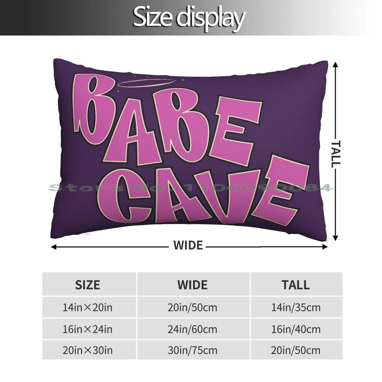 Babe Cave-Bratz Pillow Case 20x30 50*75 Sofa Bedroom Sleep Well Beast I Am Easy To Find American Mary Trouble Will Find Me Sad