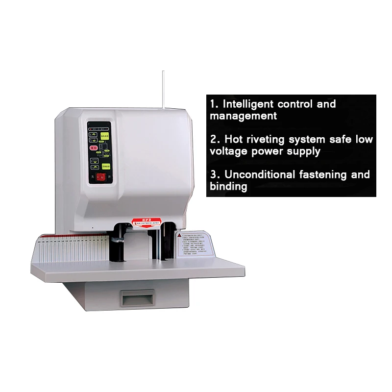 Financial Book Binding Machine Electric Riveting Tube Binding Machine File Binding Machine Intelligent Pressure Riveting