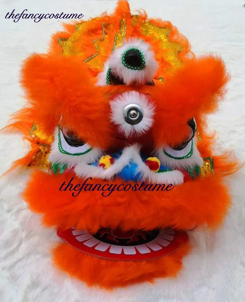 

Blink 12 Inch Chinese Lion Dance Child 2-5 Age Cartoon Game Props Outfit Dress Party Carnival Festival