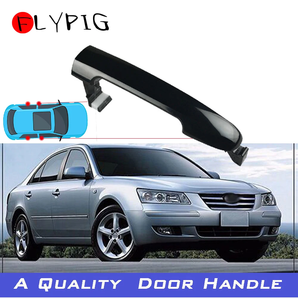 826513K000 Driver Passenger Side  Exterior Outside Door Handle for Hyundai Sonata 2005-2010 Fit All Four Doors Car Accessor