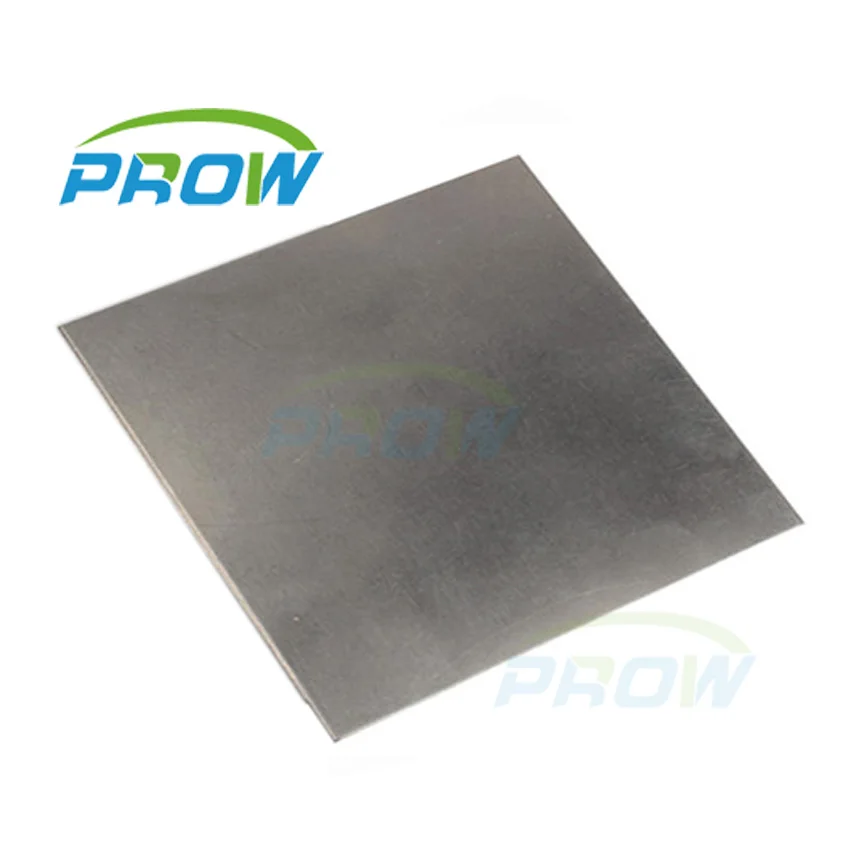 

Prow high pure Zinc 99.995% Zn Scientific research laboratory Metal Zinc plate sheets Zinc piece