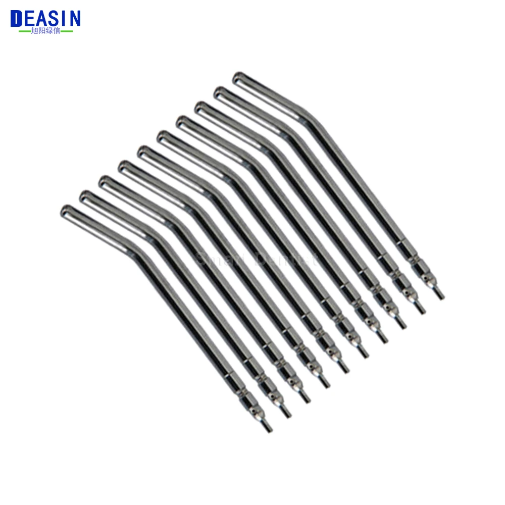 

50pcs x Autoclavable Metal Alloy Nozzles Tips for Dental Air Water Spray Syringe three way spray