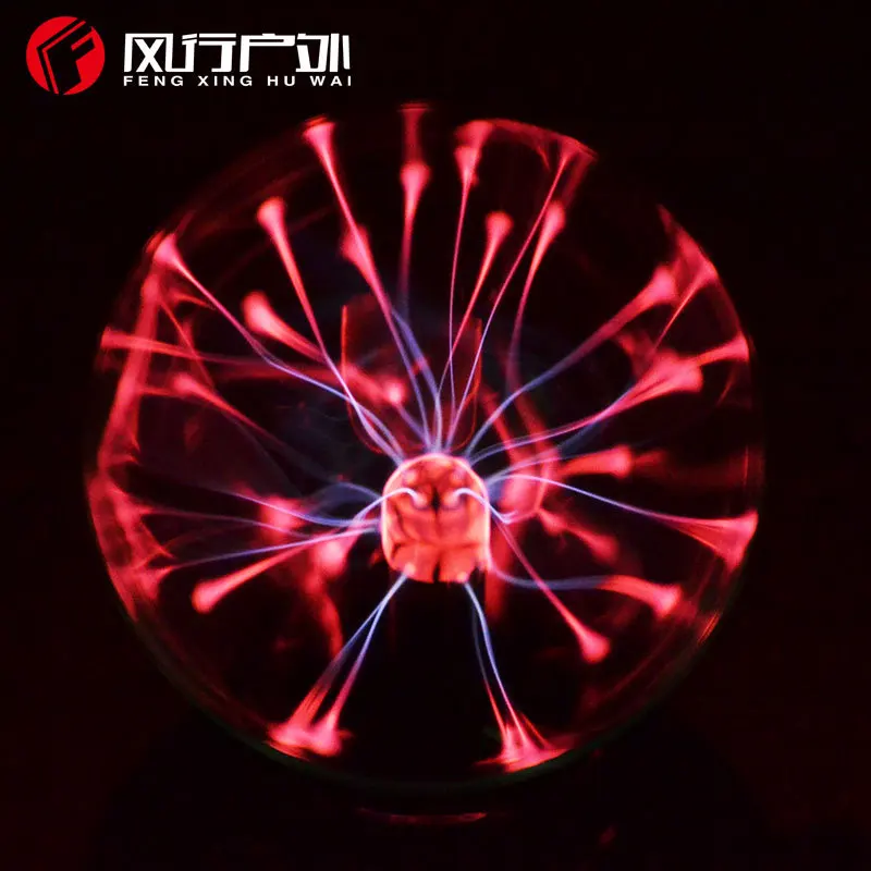 Voice Controlled USB Negative Ion Electrostatic Magic Ball Touch Induction Magic Lamp Lightning Glow Ball Electric Light Ball