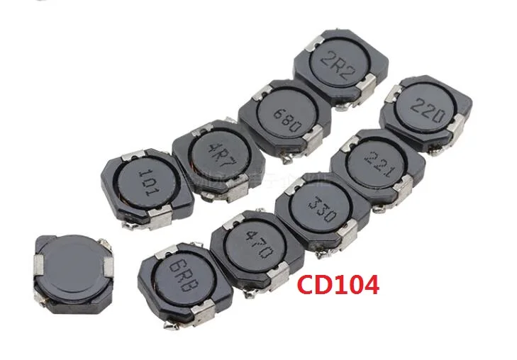 10PCS Inductor 2.2/3.3/4.7/6.8/10/15/33/47/68/100uh/Mh CD32/43/54/74/75/104/105/127 0520 0630 0650 1040 5040 1265 3D16 4D28 5D28